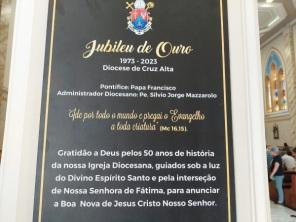 Diocese de Cruz Alta celebrou seus 50 anos com várias atividades no domingo