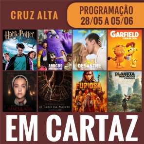 CINEMA: Confira os filmes em Cartaz neste sábado em Cruz Alta